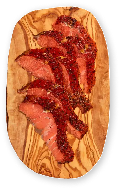 Hot Smoked Sockeye Board